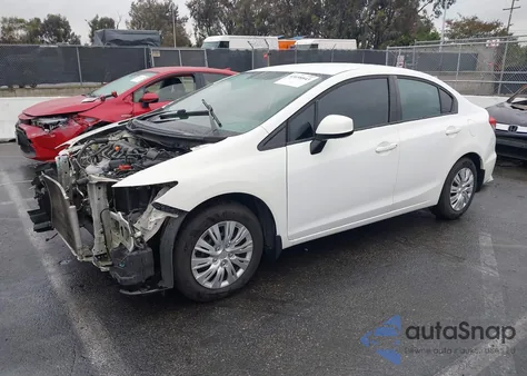 2013 Honda Civic Lx from USA, damaged, VIN 19XFB2F51DE246426